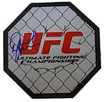 Daniel Cormier Autographed UFC 8x8 UFC Octagon W/PROOF, Picture of Daniel Signing For Us, UFC, Ultimate Fighting Championship, Strikeforce, Strikeforce Champion, Heavyweight Champion