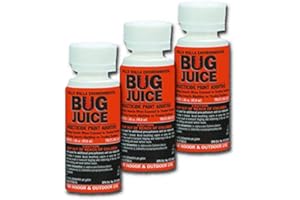 WALLA WALLA ENVIRONMENTAL Bulk Pack Bug Juice Insecticide Paint Additive - Controls Crawling & Flying Insects (3pk, 1gal)