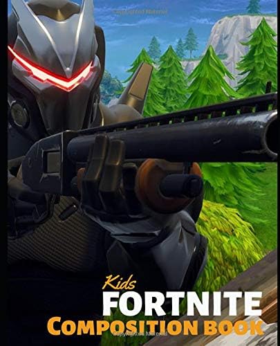 Kids Fortnite Composition Book: Wide Ruled blank (100 pages) Composition Notebook. Ideal as notebook,Journal,Workbook for students,teens,boys,girls ... battle royale at school and home (Unofficial) Paperback – 12 Dec 2018