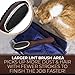 Pet Hair Remover, Lint Remover, and Shoe Horn (3-in-1) - Lint Brush Pet Hair Remover for Couch (Cat Hair Remover & Dog Hair Remover), Lint Brush Lint Remover for Clothes