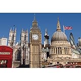 Leyiyi 8x6ft London Big Ben Photography Backdrop
