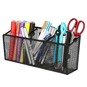 Magicfly - Portalápices magnético con 3 compartimentos, ideal para ...