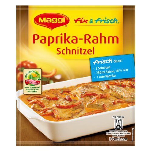 Maggi fix und frisch Ungarisches Gulasch Greek Seasoning
