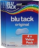 Blu Tack Original Adhesive Putty (4 Pack)