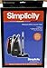Simplicity Type H HEPA Vacuum Cleaner Bags