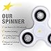 Star Tradebox Fidget Spinner with Fast Premium Bearing. Prevents ADHD, EDC, Anxiety and Restless. Finger Spinner Struggle the Stress. Our Gyro Gadget Easily Fits in Your Pocket. Not 3D Printed