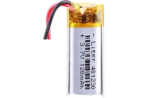 Liter energybattery 3.7V Lipo Battery 120mAh Rechargeable Lithium ion Polymer Battery 401230 Lithium Polymer ion Battery with Two Lines