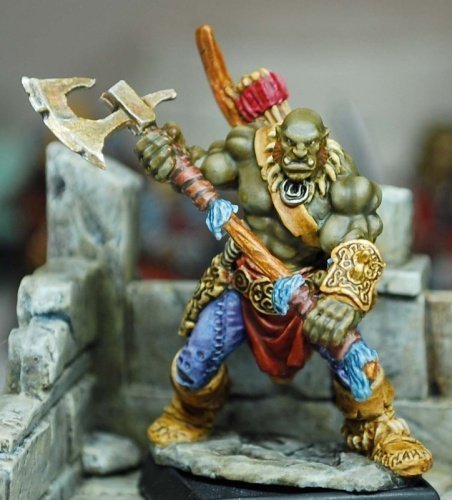 Reaper Thelgar Halfblood, Half-Orc Barbarian