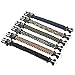 Wooboo 5 in 1 Outdoor Survival Gear Escape Paracord Bracelet Flint Whistle Compass Scraper(Camouflage)