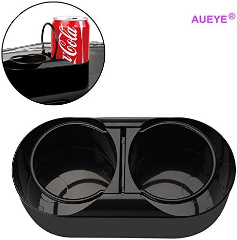 Car Drink Holder Expander Aueye® Multifuntional Automotive Console Car Cup Water Beverage Mount Dual Hole Drink Bottle Beer Coffee Holder Interior Organizer Stand Cans Bucket Car Seat Bottle Holder