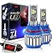 Win Power 9007 LED Headlight Bulb Dual High Low Beam Conversion Kit CREE 70W 7200LM 6000K Cool White-2 Yr Warranty