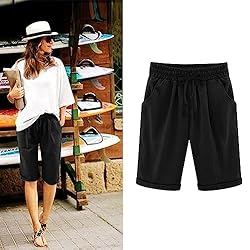 Generic Bermuda Shorts for Women Casual Summer