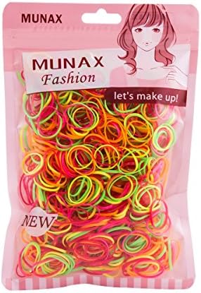 Multi Candy Color Baby Girl's Kids Hair Holder Hair Tie Elastic Rubber Bands (Small circle Multicolor 1000pcs B)