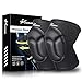 Powsure Knee Pads, Protective Kneepads, Thick Sponge Anti-Slip, Collision Avoidance Volleyball Knee Sleeve Outdoor Climbing Sports Riding Protector Protection for Girls Men