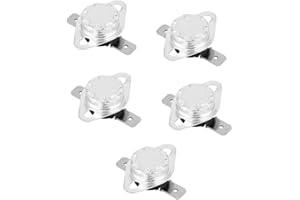 ENKELBRUKE KSD301 5 Pcs Thermostat 250V 15A 40-150 Thermostat Switch Normal Closed Temperature Control Switch(70)