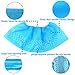 Shoe Covers - 100 Pack (50 Pairs) Disposable Boot Covers for Medical, Construction, Workplace, Indoor Carpet Floor Protection - THETIS Homes
