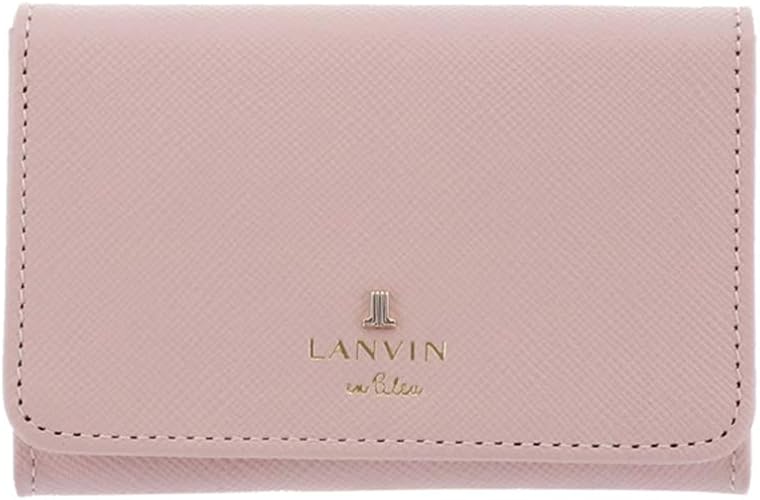 Amazon ランバンオンブルー リュクサンブール 名刺入れ レディース ペールピンク Lanvin En Bleu ランバンオンブルー 名刺入れ