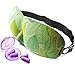 Eye Mask for Women Sleep Mask Moldex Ear Plugs Buckle Closure Does Not Snag Hair