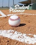 Student Planner: Academic Journal with Calendar for Baseball Lovers. August 2019 to June 2020. 8x10 by 