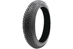 Puncture Resistant Fat Bike Tire, Wide Mountain or Electric Bike Replacement, High-Performance Puncture Proof Tires
