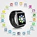Padgene Bluetooth Smartwatch,Touchscreen Wrist Smart Phone Watch Sports Fitness Tracker with SIM SD Card Slot Camera Pedometer Compatible with iOS Android for Kids Men Women