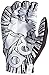 adidas AF1000 Adizero 7.0 Receiver's Gloves, Black, Large