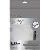 Tonic Studios Paper Cutter Tool - Guillotine Paper Trimmer for Scrapbooking, Vinyl, and Craft Paper - 8.5 Inch Cutting Length with Ruler and Grid Lines