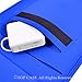 TopCase Royal Blue Portfolio Laptop Sleeve Bag Case Cover for All 13