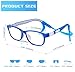 Mind Bridge Kids Blue Light Blocking Computer Video Gaming Glasses - Anti Eyestrain | Durable Cute Protection Eyewear for Children Boys & Girls Digital Screen Time & Technology Use | 508 Blue