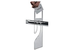 NAHANCO 7.5E-09 Clothing Rack Size Dividers Framed for Inserts, Clear (Pack of 10)