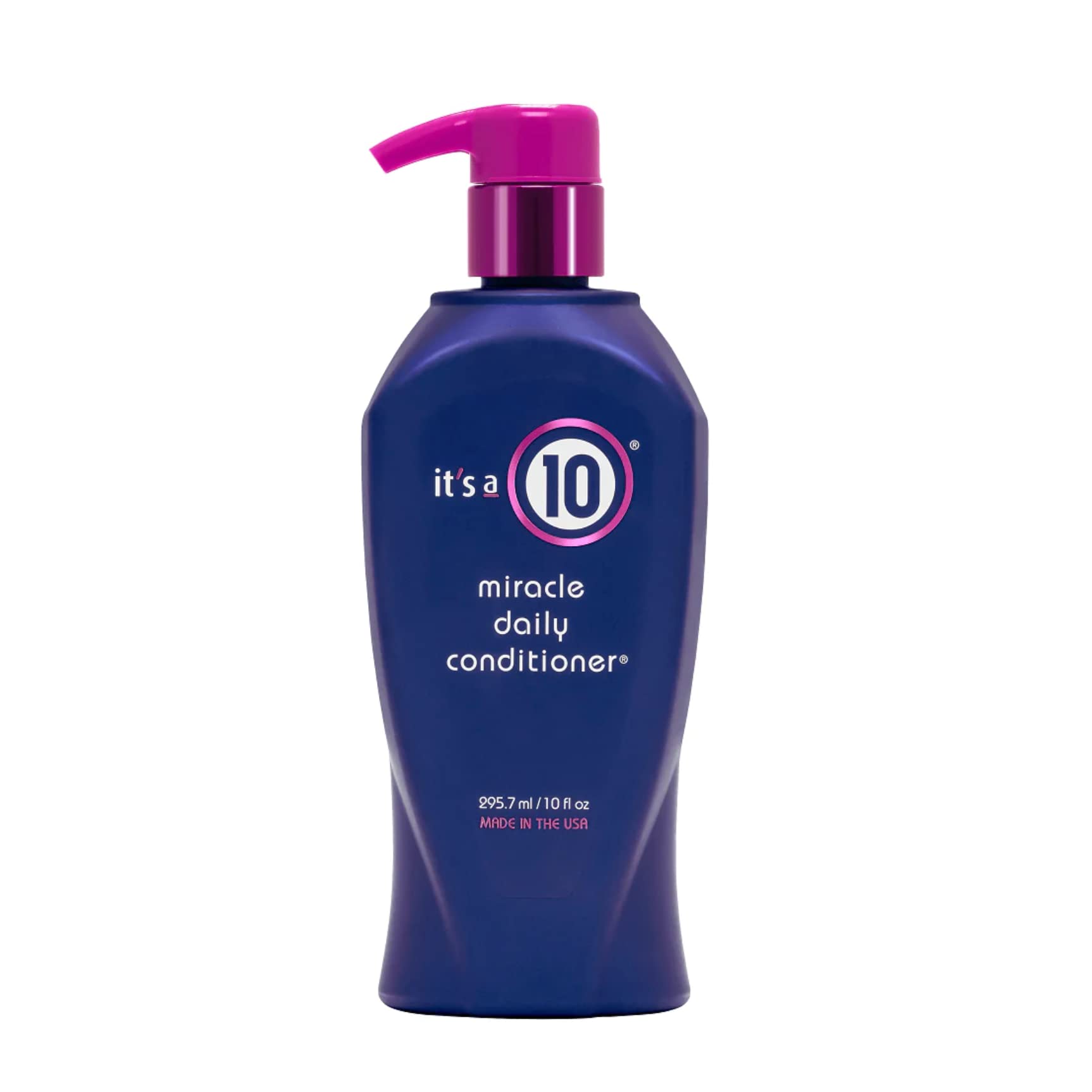 It’s a 10 Haircare - Miracle Daily Conditioner, Everyday Use, Colour Safe, For Dry Damaged Hair, Reduces Frizz and Restore Shine 295ml