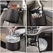KNGUVTH Car Garbage Cans Hanging Vehicle Trash Bags Bins Drive, Portable Auto Garbage Bags Litter Organizers Trash Pail with Adjust Headrest Holder Waterproof Mini Container Car Accessories (2 Pack)