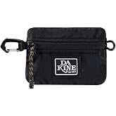 Dakine Slim Wallet for Men, Durable Everyday Wallet, Black | Minimalist zip wallet in durable recycled nylon holds cards, coins and keys with quick-access Velcro back pocket.