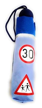 Kinderschirm Schirm Taschenschirm Regenschirm Kinder blau pink Lichtreflex (blau)