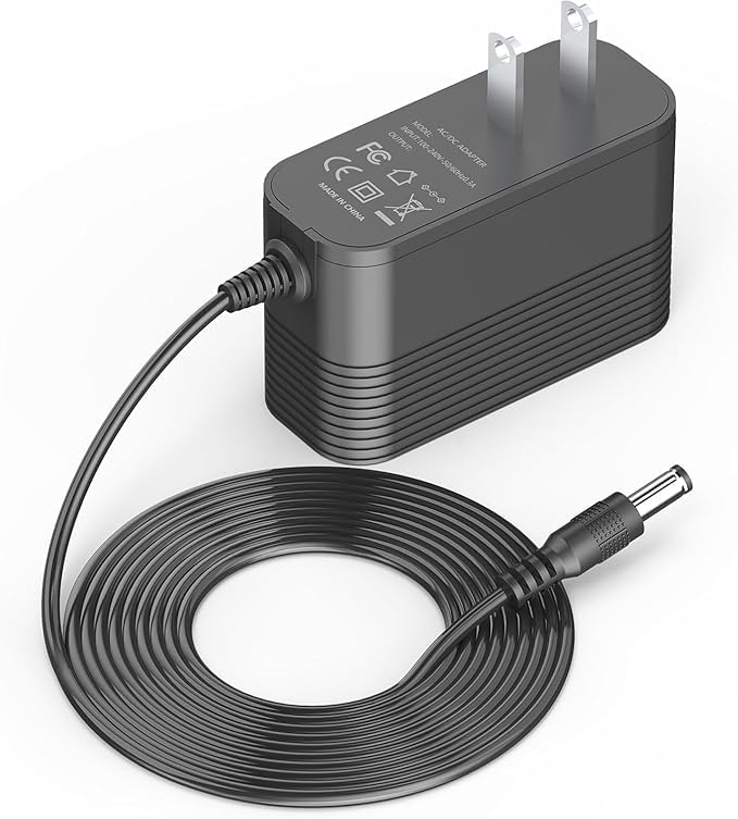 Photo 1 of 26.5V Charger for Cordless Vacuum Cleaner Replacement for AlloyMove A03 and Vaconly N507 22.2V Lithium Ion Battery Cordless Stick Vacuum Cleaner Charger Adapter