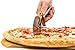 Pizza Cutter, Stainless Steel Pizza Slicer, Sharp Blade, Super Easy Clean, Large Heavy Duty Pizza Wheel. Imperial Kitchen Collection
