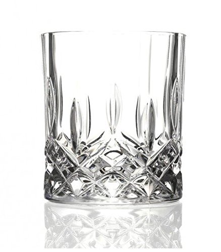 RCR ‘Opera Maison’ Italian Whisky Glasses Set of 6 (30cl) – Ideal for Whisky, Rum, Brandy & Spirits – LUXION© Crystal Glass – Dishwasher Safe