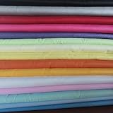 16Pcs 20" x 20" Cotton Fabric DIY Making Supplies