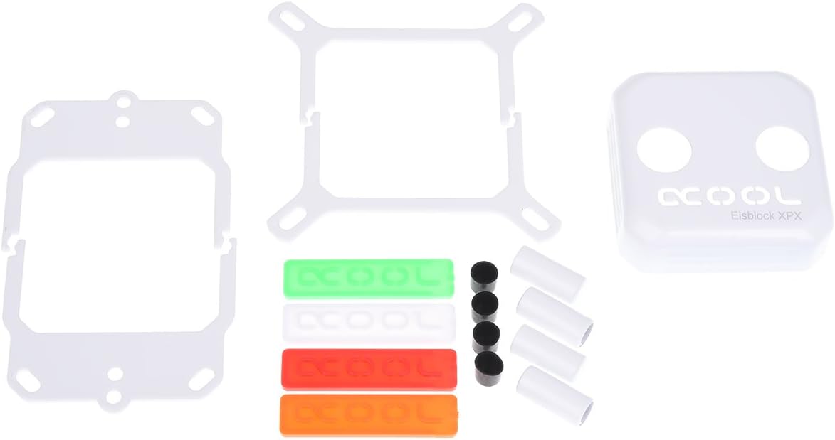 Alphacool 12863 Eisblock XPX CPU modding kit - White Water Cooling CPU - Water Blocks