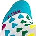 LISH Nurse Compression Socks for Women - Graduated 15-25mmHG Sports Socks