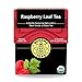 Buddha Teas - Organic Raspberry Leaf Tea - Herbal Tea - For Health & Wellbeing - With Vitamins, Antioxidants & Calcium - Clean Ingredients - Caffeine Free - OU Kosher - 18 Tea Bags (Pack of 1)