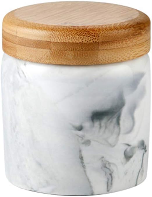 marble tea and coffee canisters