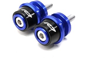 MOWOK Swingarm Spool Slider Fits For YAMAHA R7 YZFR7 YZF R7 2021 2022 2023 2024 2025 Motorcycle Accessories Stand Screws (Blue)