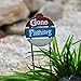 Gone Fishing Sign for Miniature Garden, Fairy Garden
