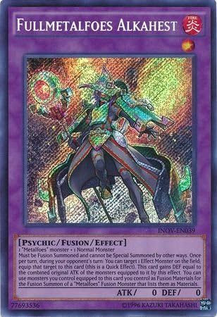 Yu-Gi-Oh! - Fullmetalfoes Alkahest (INOV-EN039) - Invasion: Vengeance - Unlimited Edition - Secret Rare