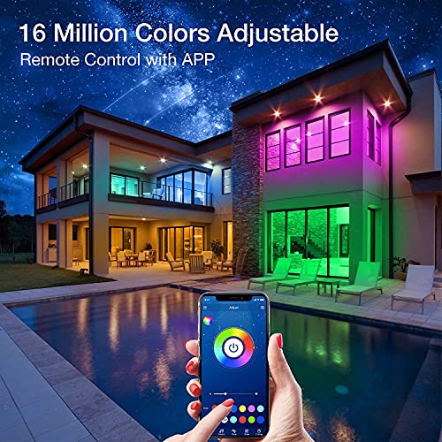 phopollo Led Strip Light, 65.6ft led Light Strips with Remote & App,Music Sync Mode with Mic