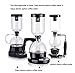 Diguo Siphon Coffee Full Filter Part Assembly Syphon Coffee Maker Cloth Filter for Hario Syphon Yama Syphon Diguo Intelligent Electric Siphon Coffee Maker