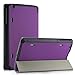 Infiland LG G PAD X8.3 Shell Case, Ultra Slim Tri-Fold Case Cover for LG G PAD X 8.3 4G LTE Verizon Wireless 8.3-Inch VK815 Tablet Only (LG G PAD X8.3 VK815 Tablet, Purple)