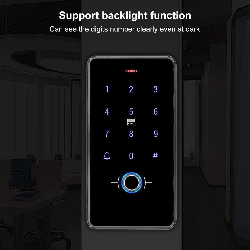 OBO HANDS Waterproof IP68 Touch Panel Access Control RFID Card Reader ...