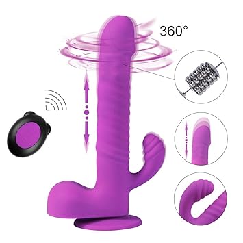 Realistische Dildo Vibratoren für sie, G-Punkt Vibratoren und Klitoris Stimulation, Sexspielzeug für Frauen mit Fernbedienung